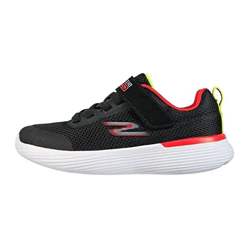 Skechers Jungen Go Run 400 V2 Krozor sports shoes,sneakers, Black Red Textile Lime Trim, 30 EU von Skechers