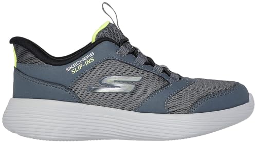 Skechers Jungen Go Run 400 V2 Turbo-Brisk Sneaker, grau Skechers Jungen Go Run 400 V2 Turbo-Brisk Sneaker, grau von Skechers