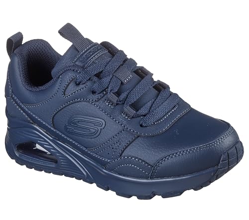Skechers UNO Gen1 Class Edge Sneaker, Navy Synthetic, 33 EU von Skechers