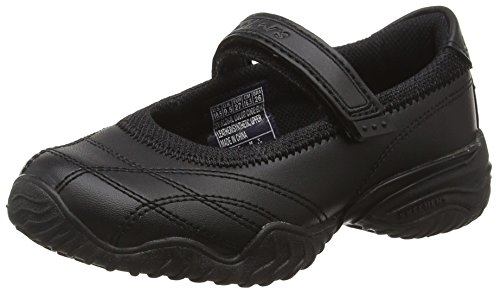 Skechers Mädchen Velocity - Pouty-81264l Mary Jane Halbschuhe, Schwarz Black Blk, 28.5 EU von Skechers