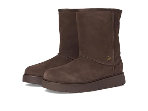 Skechers Keepsakes Damen-Stiefel, gemütlich, mittelhoch, Wadenfreiheit, Schokolade, 38 EU von Skechers