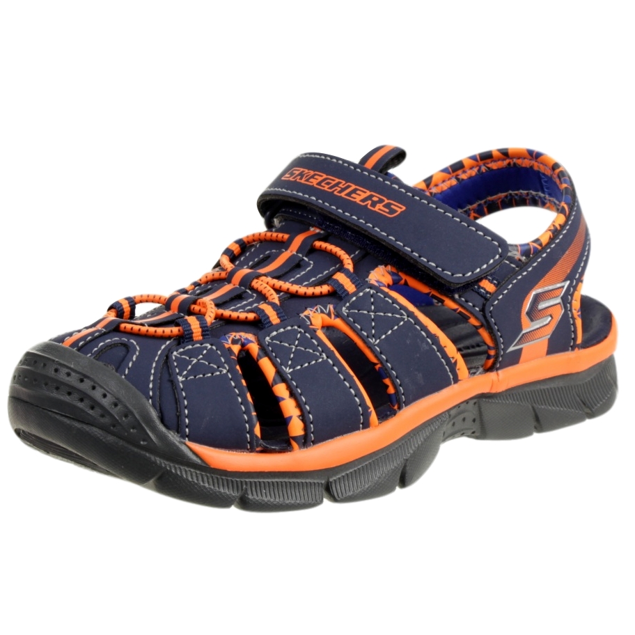 Skechers Boys RELIX TROPHIX Sandalen Kids Blau von Skechers