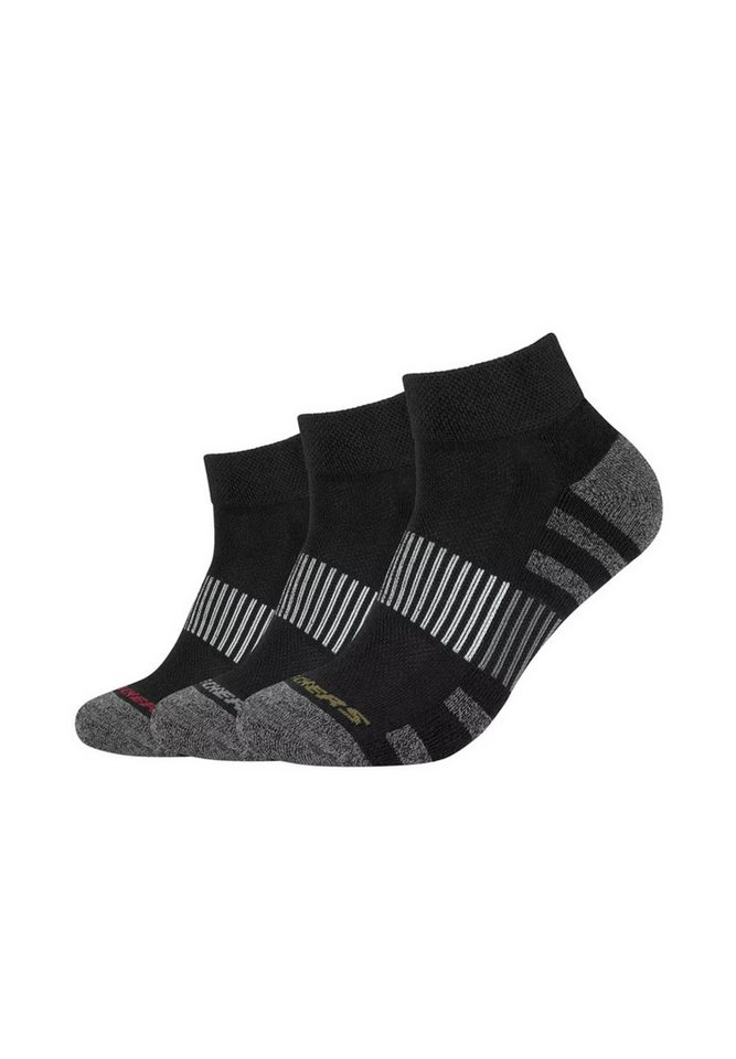 Skechers Kurzsocken Men Work Quarter Socks 3p (Spar-Set, 3-Paar) von Skechers