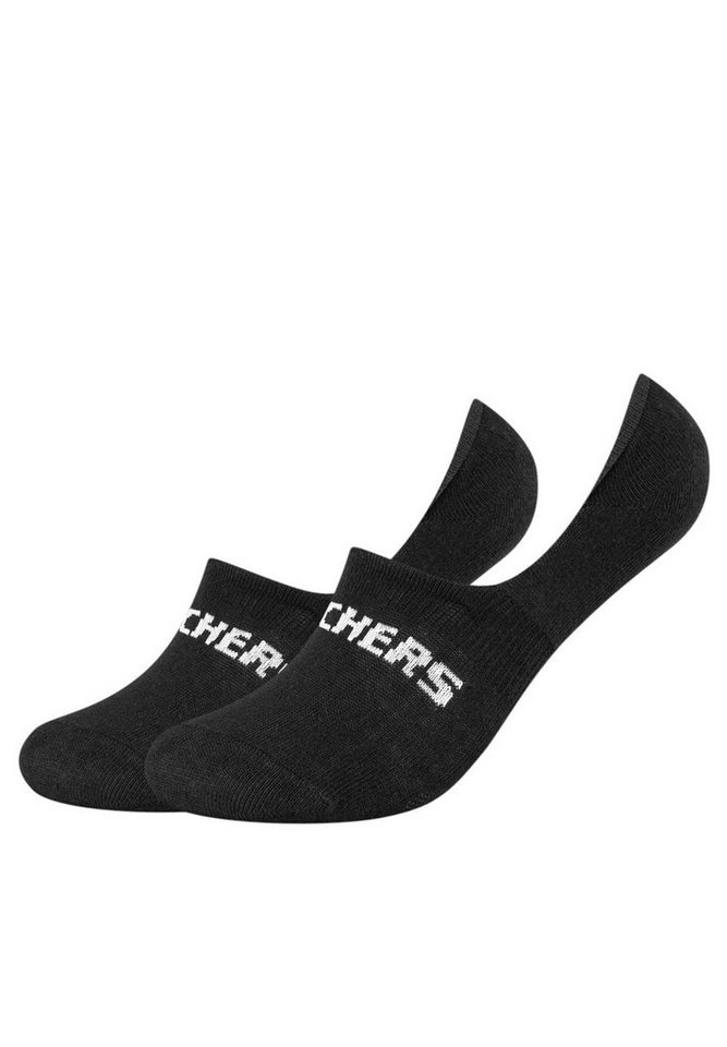 Skechers Kurzsocken Unisex 2p Basic Footies Mesh Ventilation (2-Paar) von Skechers