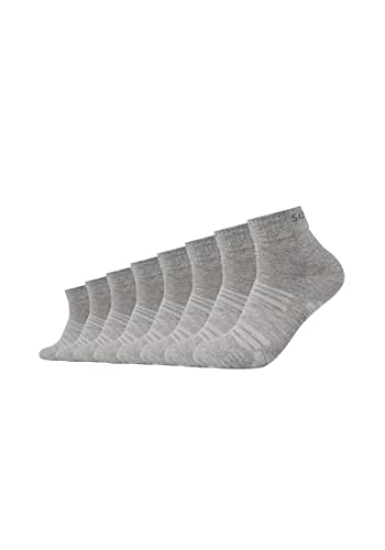 Skechers Unisex Kurzsocken Mesh Ventilation 8er Pack 47/49 light grey melange von Skechers