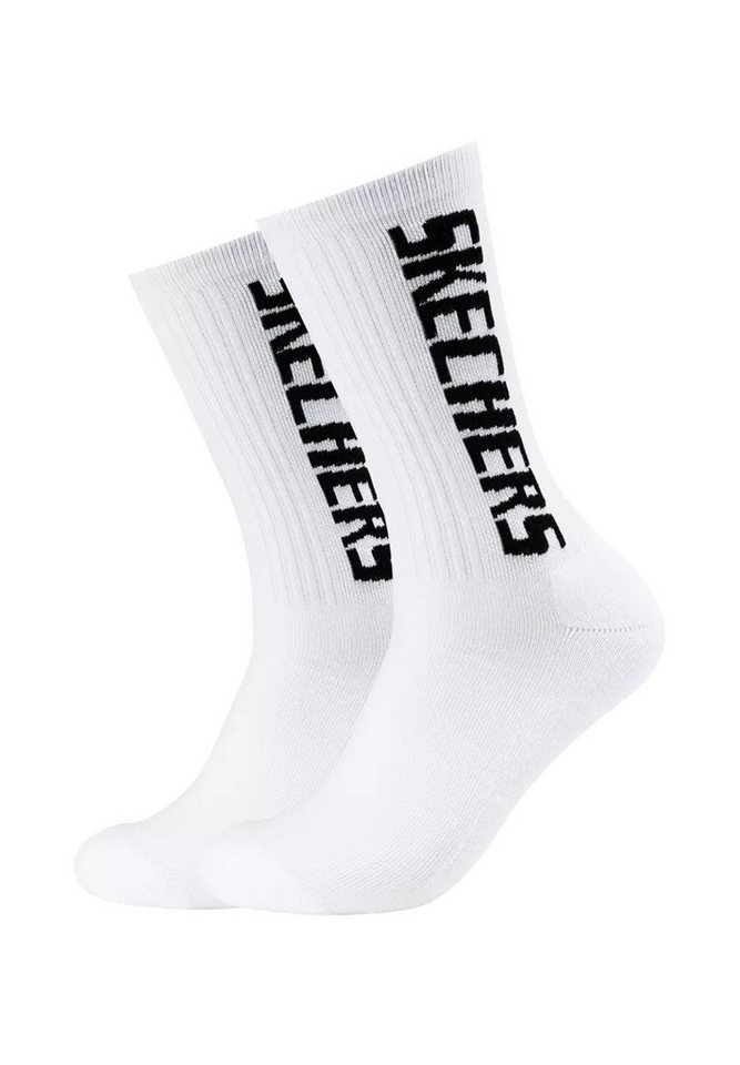 Skechers Kurzsocken Unisex Tennis Sock cushioned line 2p (2-Paar) von Skechers