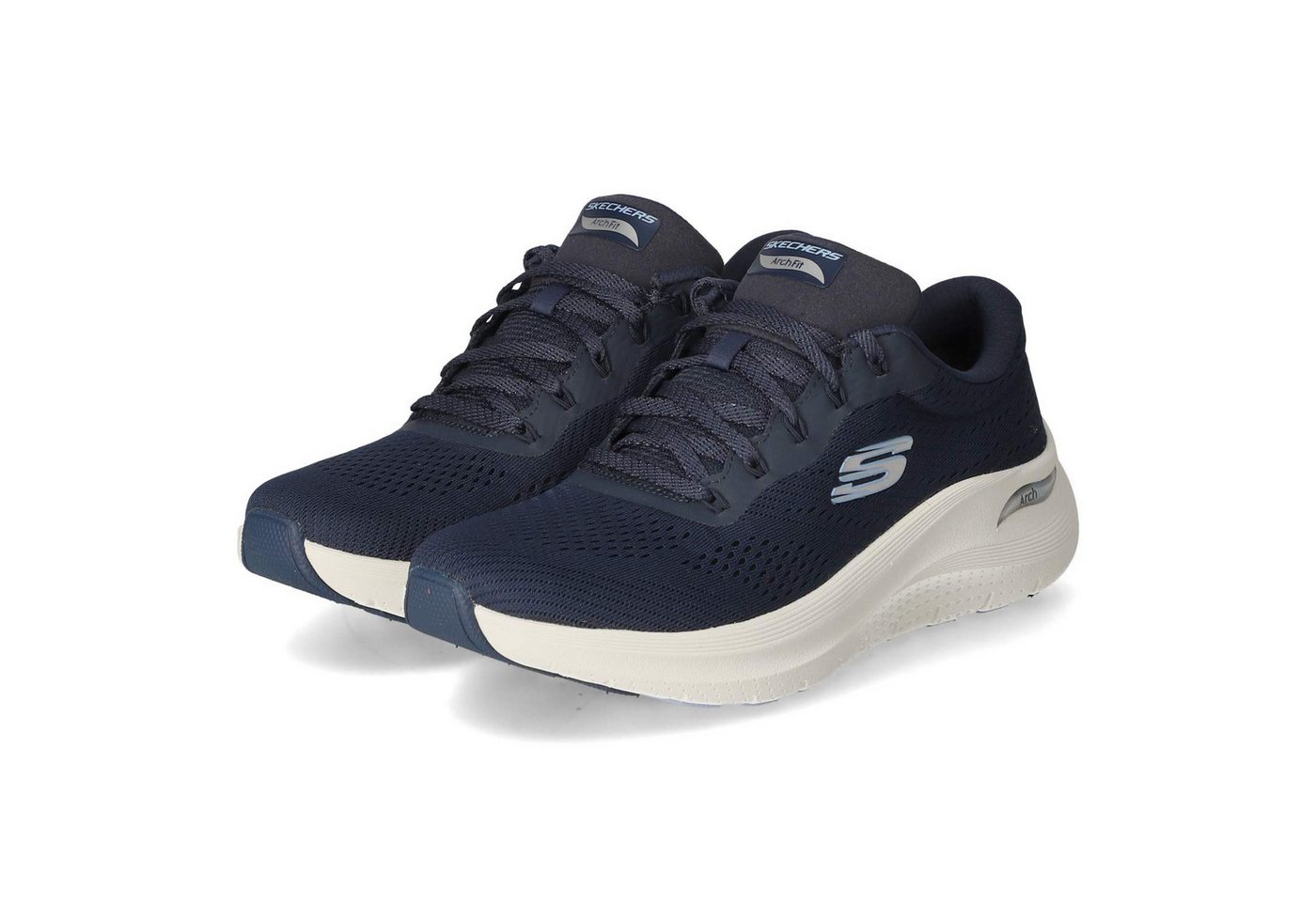 Skechers Skechers 150051 NVY Damen Textil blau Schnürschuh von Skechers