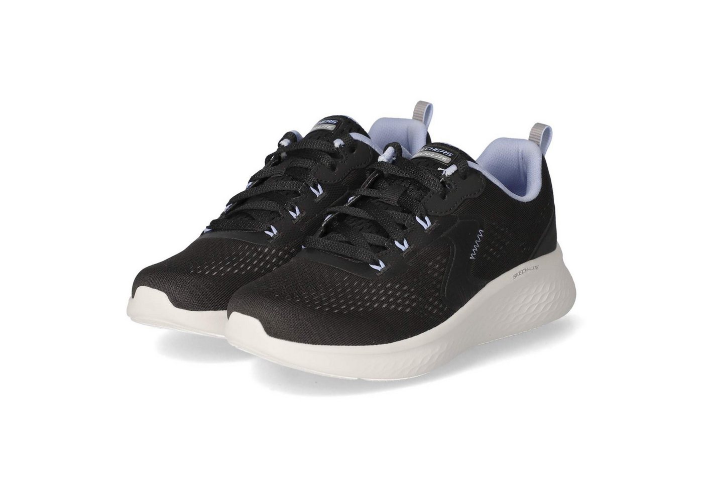 Skechers Skechers 150432 BKBL Damen Textil & Synthetik schwarz Schnürschuh von Skechers
