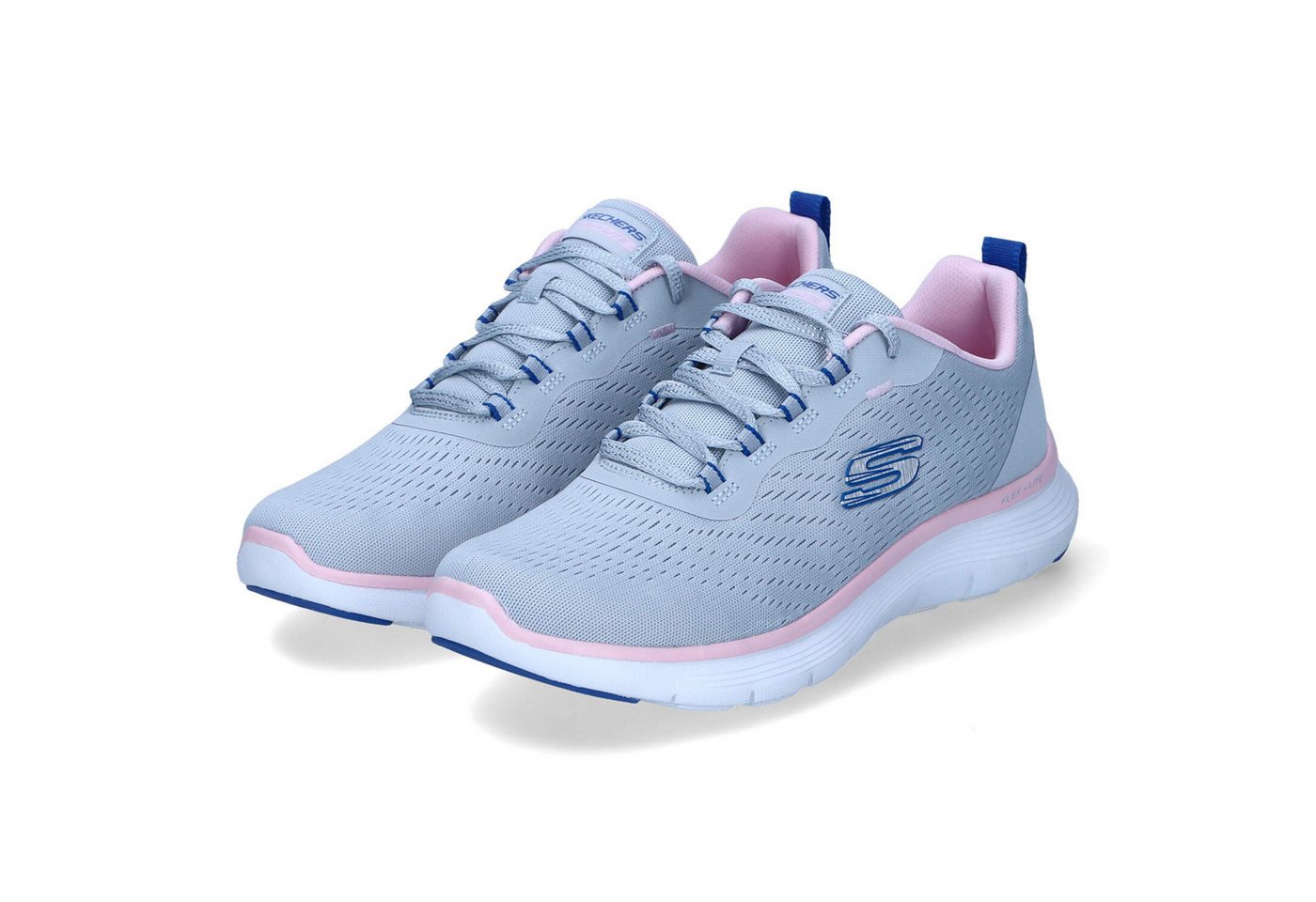 Skechers Skechers 150201 GYMT Damen Textil grau Schnürschuh von Skechers