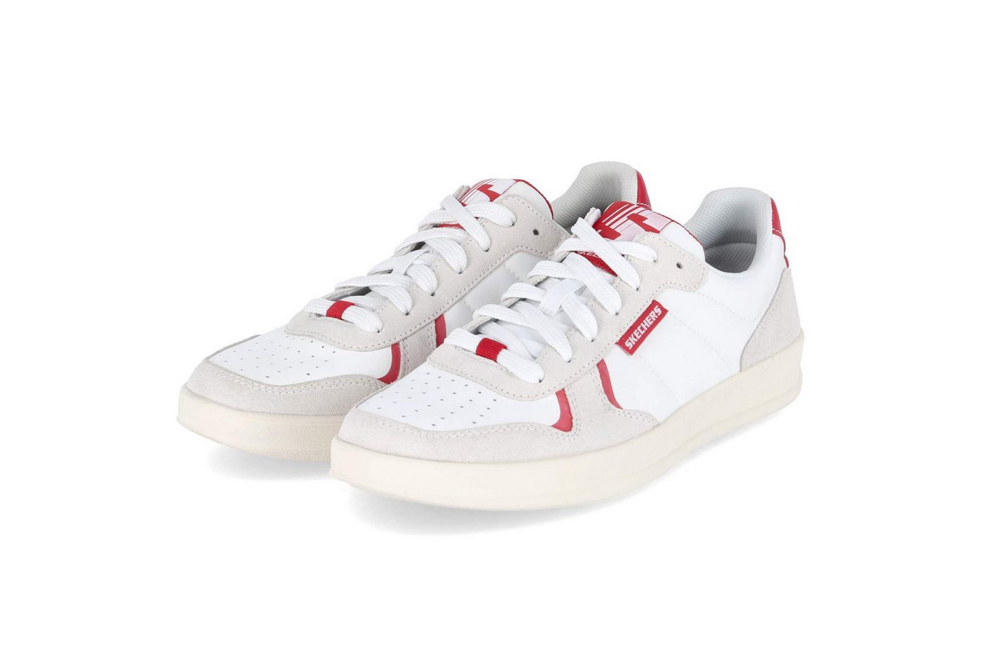 Skechers Skechers 210855 WRD SP Herren Leder und Synthetik rot Schnürschuh von Skechers