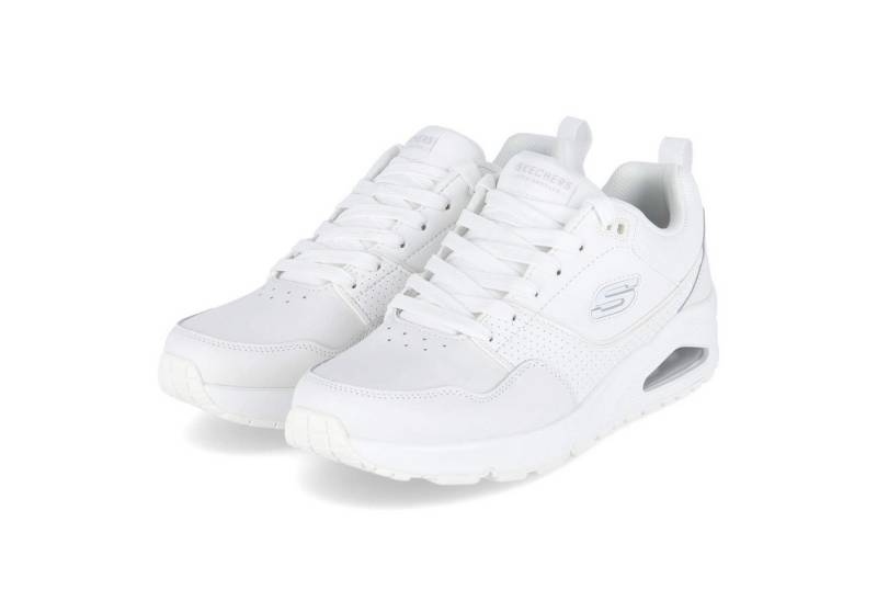 Skechers Skechers 183020 W Herren Leder und Synthetik weiss Schnürschuh von Skechers