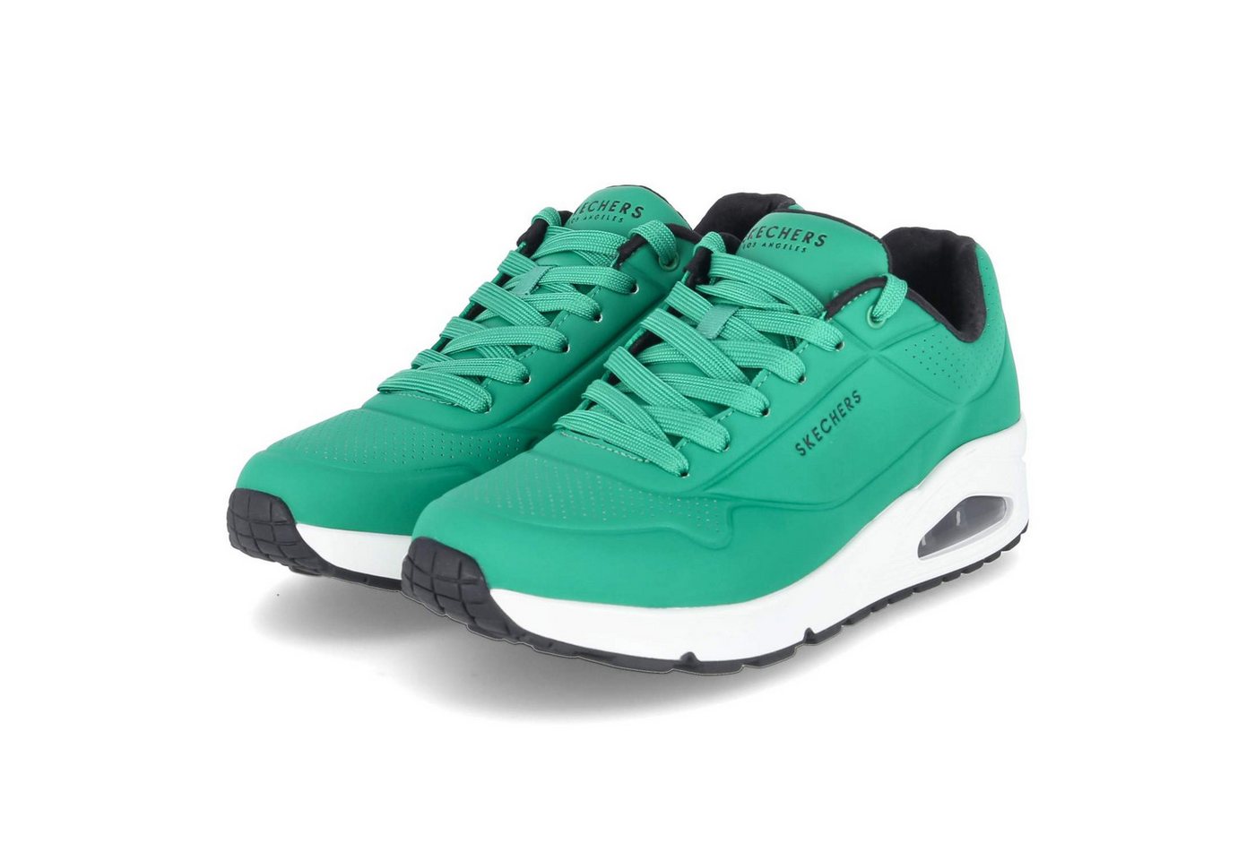 Skechers Skechers 52458 GRW Herren Synthetik grau Schnürschuh von Skechers