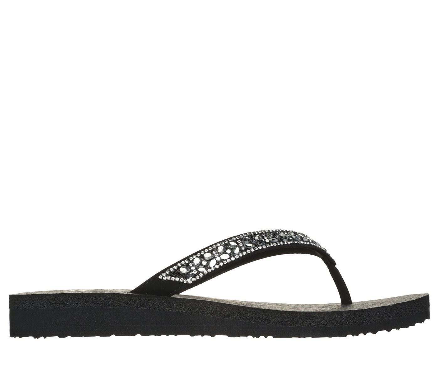 Skechers MEDITATION-BUTTERFLY GARDEN SCHWARZ Outdoorsandale von Skechers