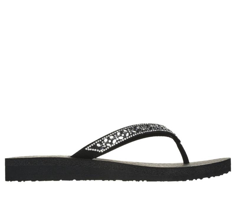 Skechers MEDITATION-BUTTERFLY GARDEN SCHWARZ Outdoorsandale von Skechers