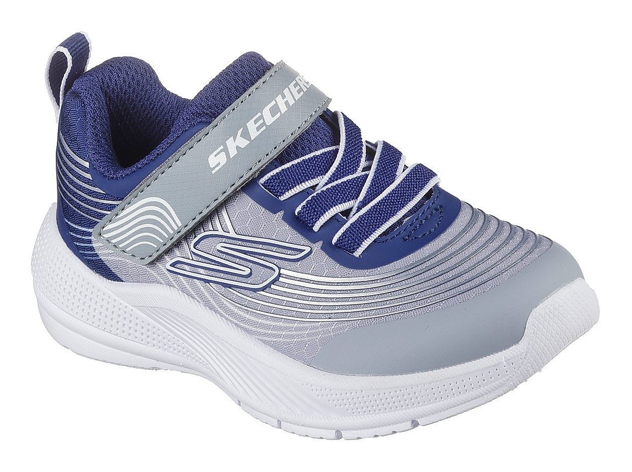 Skechers MICROSPEC ADVANCE Sneaker Babyschuh mit zusätzlichem Gummizug, Größenschablone zum Download von Skechers