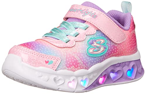 Skechers Mädchen 302315l Pkmt Sneaker, Pink Synthetic Mesh, 35.5 EU von Skechers