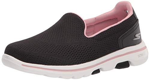 Skechers Mädchen Go Walk 5 Moving On Sneaker, Schwarz, 27 EU von Skechers