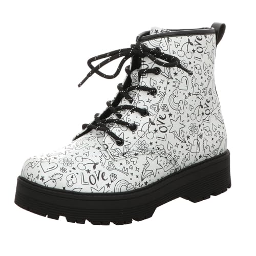 Skechers Gravlen Hi Stiefelette, Silber, schwarz, 36 EU von Skechers