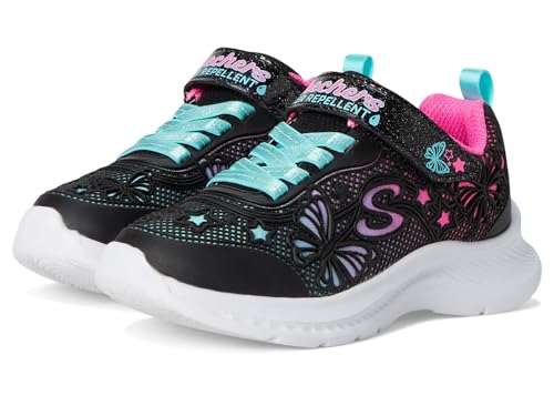 Skechers Jumpsters 2.0 Butterfly Flush Sneaker, Schwarz, 35 EU, Schwarz, 2.5 UK Child von Skechers