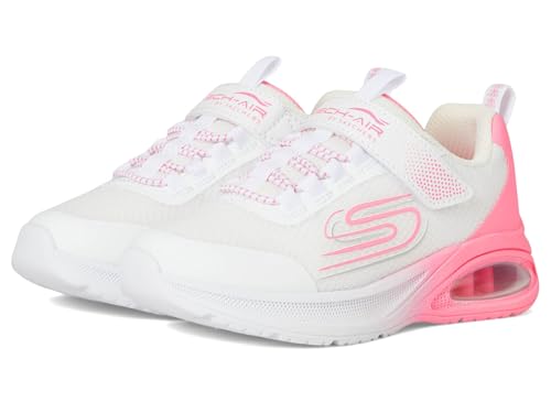 Skechers Mädchen Microspec Max Advance Fly 3.26 Sneaker, White von Skechers