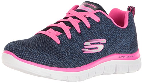 Skechers Mädchen Skech Appeal 2.0-High Energy Sneaker, Blau (Navy/hot Pink) von Skechers