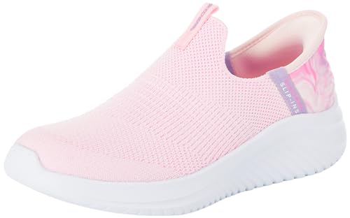 Skechers Ultra Flex 3.0 Colory Wild Slip-On, Light Pink Mesh/Multi Trim, 27.5 EU von Skechers