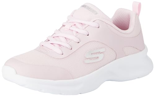 Skechers Mädchen Sneaker, Hellrosa Netzbesatz, 33 EU von Skechers