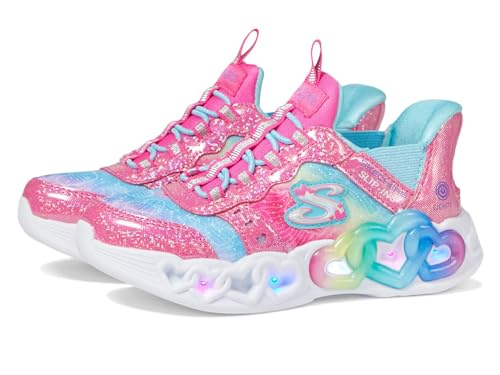 Skechers Girls Sneaker, Rosa Synthetik-Multi-Besatz, 35.5 EU Skechers Girls Sneaker, Rosa Synthetik-Multi-Besatz, 35.5 EU von Skechers