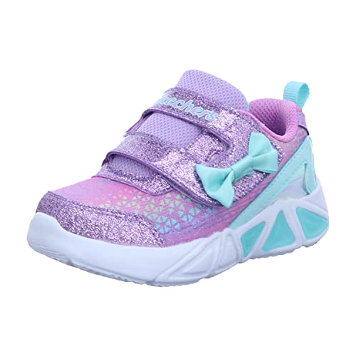 302654N#LVAQ TRI-BRIGHTS - LIL GLEAM Violett Gr. 22 von Skechers