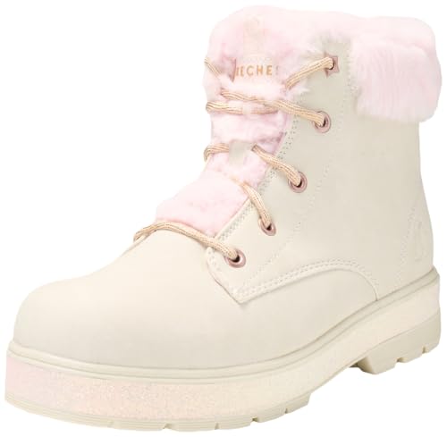 Skechers Mädchen Street Glitz Stiefelette, Natur Skechers Mädchen Street Glitz Stiefelette, Natur von Skechers