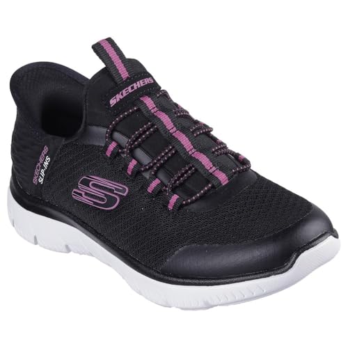 Skechers Summits Sneaker, Black Mesh/Trim, 34 EU von Skechers