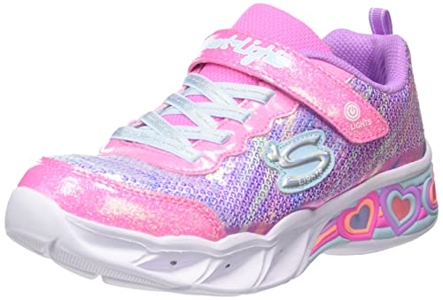 Skechers Mädchen Sweetheart Lights Lets Shine Sneaker, Rose, 33 EU von Skechers