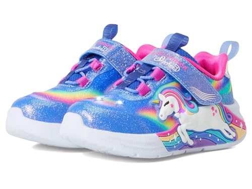 Skechers Mädchen Unicorn Chaser Sneaker, Blau/Mehrfarbig Skechers Mädchen Unicorn Chaser Sneaker, Blau/Mehrfarbig von Skechers