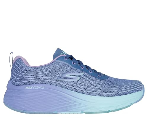 Skechers Max Cushioning Elite 2.0 Speed Play, Blau/Lavendel, 38 EU von Skechers