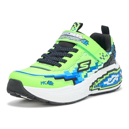 Skechers Boy's Mega-Craft 4k Sneaker, Limette/Schwarz, 12.5 Little Kid Skechers Boy's Mega-Craft 4k Sneaker, Limette/Schwarz, 12.5 Little Kid von Skechers