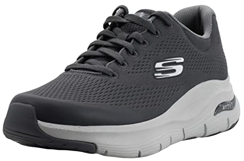 Skechers Men's Arch Fit Oxford, Charcoal, 12 W von Skechers