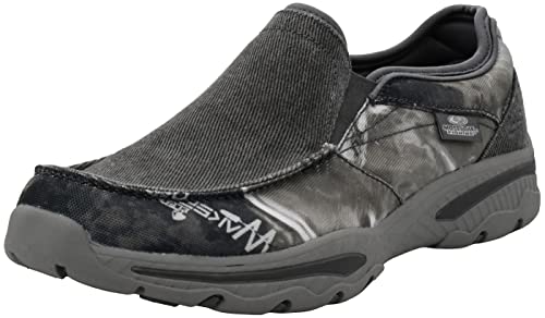 Skechers Men's Creston Moseco Casual Life Style Slip On Loafer, Grey, 13 Medium US von Skechers