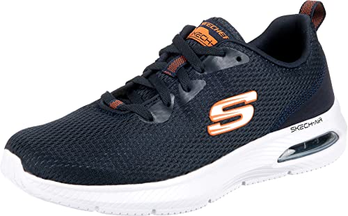 Skechers Herren Dyna-air Sneaker, Navy Mesh Trim Nvy, 45 EU von Skechers