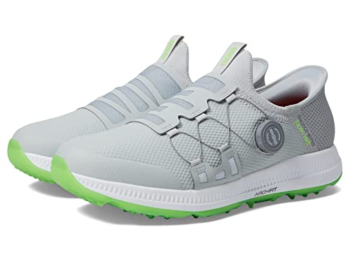 Skechers Men's Go Elite 5 Slip in Twist Fit Waterproof Golf Shoe Sneaker, Gray/Lime Spikeless, 7.5 Skechers Men's Go Elite 5 Slip in Twist Fit Waterproof Golf Shoe Sneaker, Gray/Lime Spikeless, 7.5 von Skechers