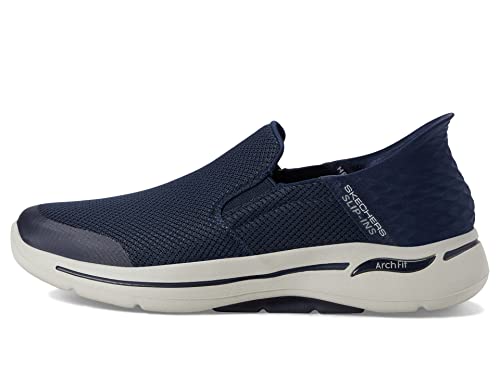 Skechers Men's Gowalk Arch Fit Slip-Ins-Athletic Slip-On Casual Walking Shoes with Air-Cooled Foam Sneaker, Navy, 9.5 X-Wide von Skechers