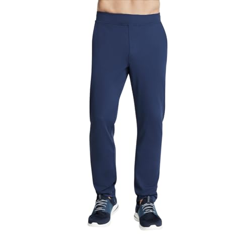 Skechers Men's Go Walk Schlupfhose, Dehnbar, Gerades Bein Pants, Blaue Iris, Mittel von Skechers
