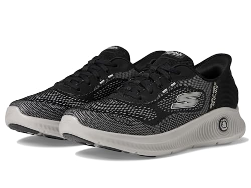 Skechers Men's Hands Free Slip-ins Go Walk Anywhere-Worldwide Sneaker, schwarz / grau, 41.5 EU von Skechers