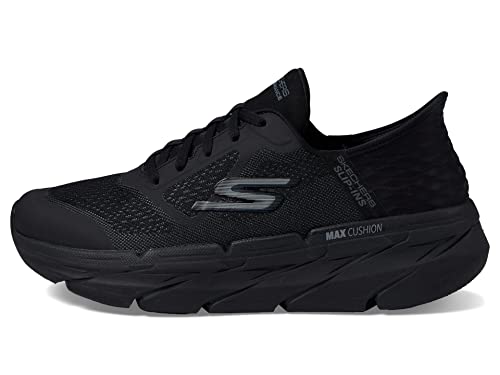 Skechers Men's Max Cushioning Slip-Ins-Athletic Workout Running Walking Shoes with Memory Foam Sneaker, Black, 11.5 Wide von Skechers