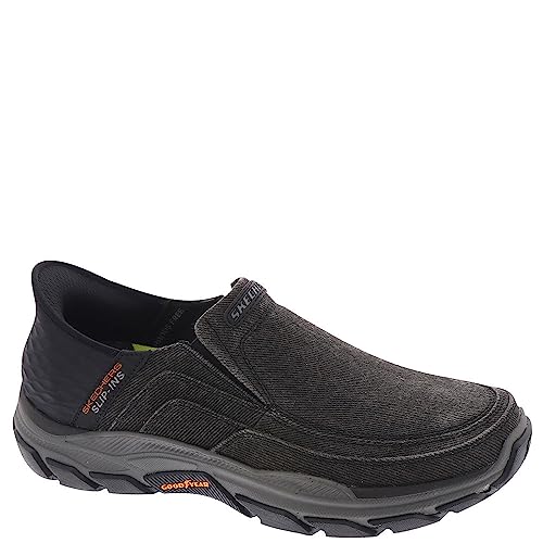 Skechers Men's Respected-Holmgren Slip-in Loafer, Black, 7 von Skechers