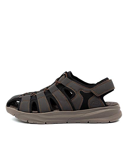 Skechers Men's USA Street Wear RELONE HENTON Sandalen Men Braun, Schuhgröße:40 EU von Skechers