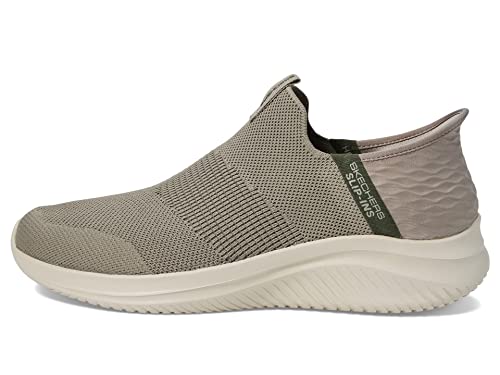 Skechers Men's Ultra Flex 3.0 Viewpoint Slip-in Loafer, Taupe/Olive, 9.5 von Skechers