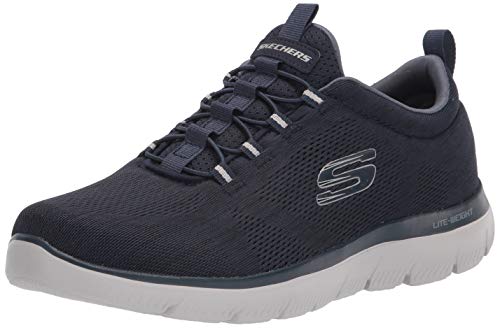 Skechers Mens Men's Summits Louvin Loafer, Navy, 8.5 Wide US von Skechers