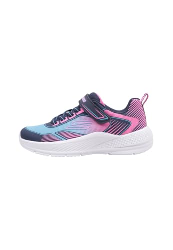 Skechers Microspec Advance Oasis Point Sneaker, Navy Pu/Multi Mesh, 27 EU von Skechers