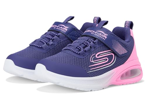 Skechers Mädchen Microspec Max Advance Fly 3.0 Sneaker, Navy, 27 EU von Skechers
