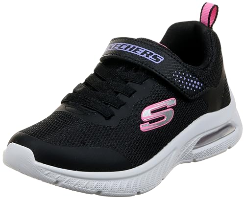 Skechers Microspec Max Plus Subtle Steps Sneakers Mädchen Schuhe 303546L BLK, Schuhgröße:28 EU von Skechers